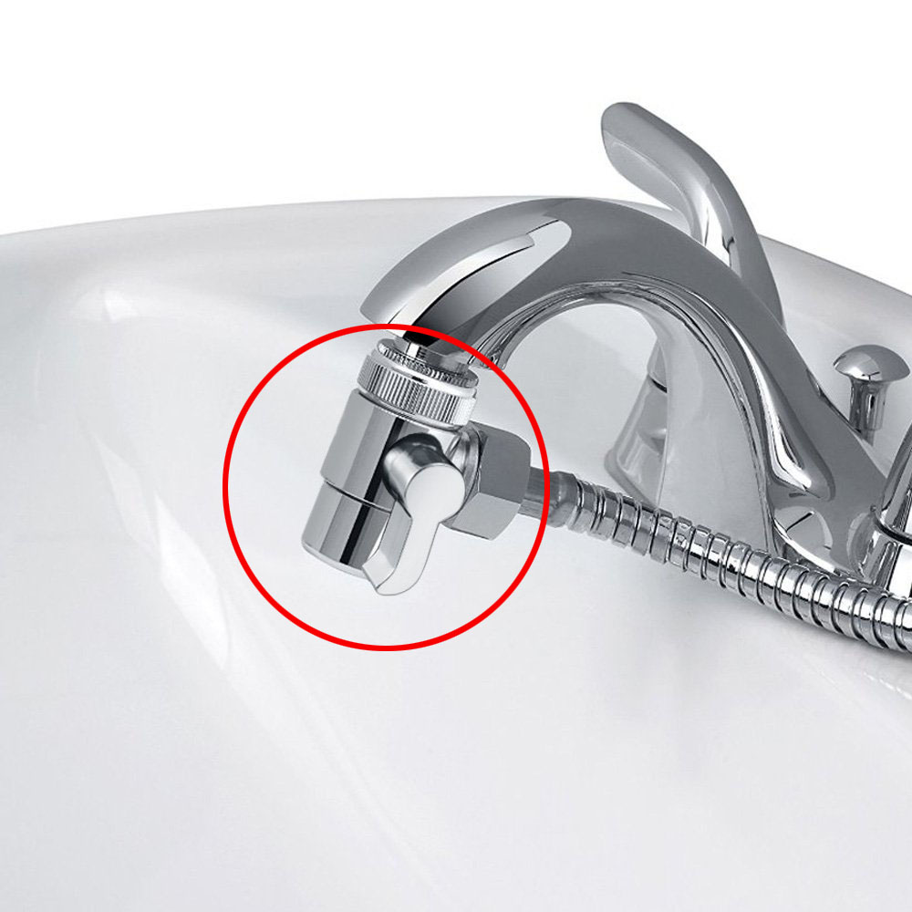 Basin Mixer Tap - Brass Diverter Aerator for Kitchen Sink