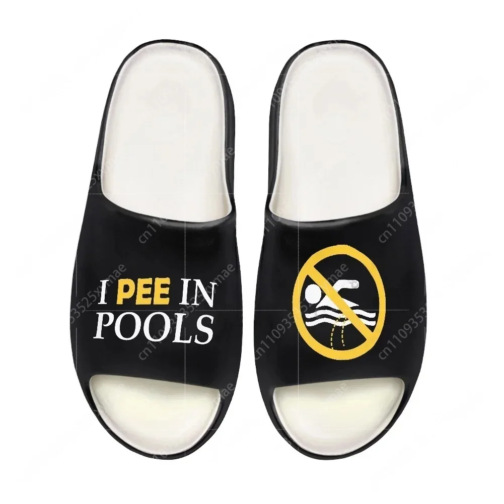 I Pee in Pools Soft Sole Sllip - огляд і ціна Home Office Bathroom