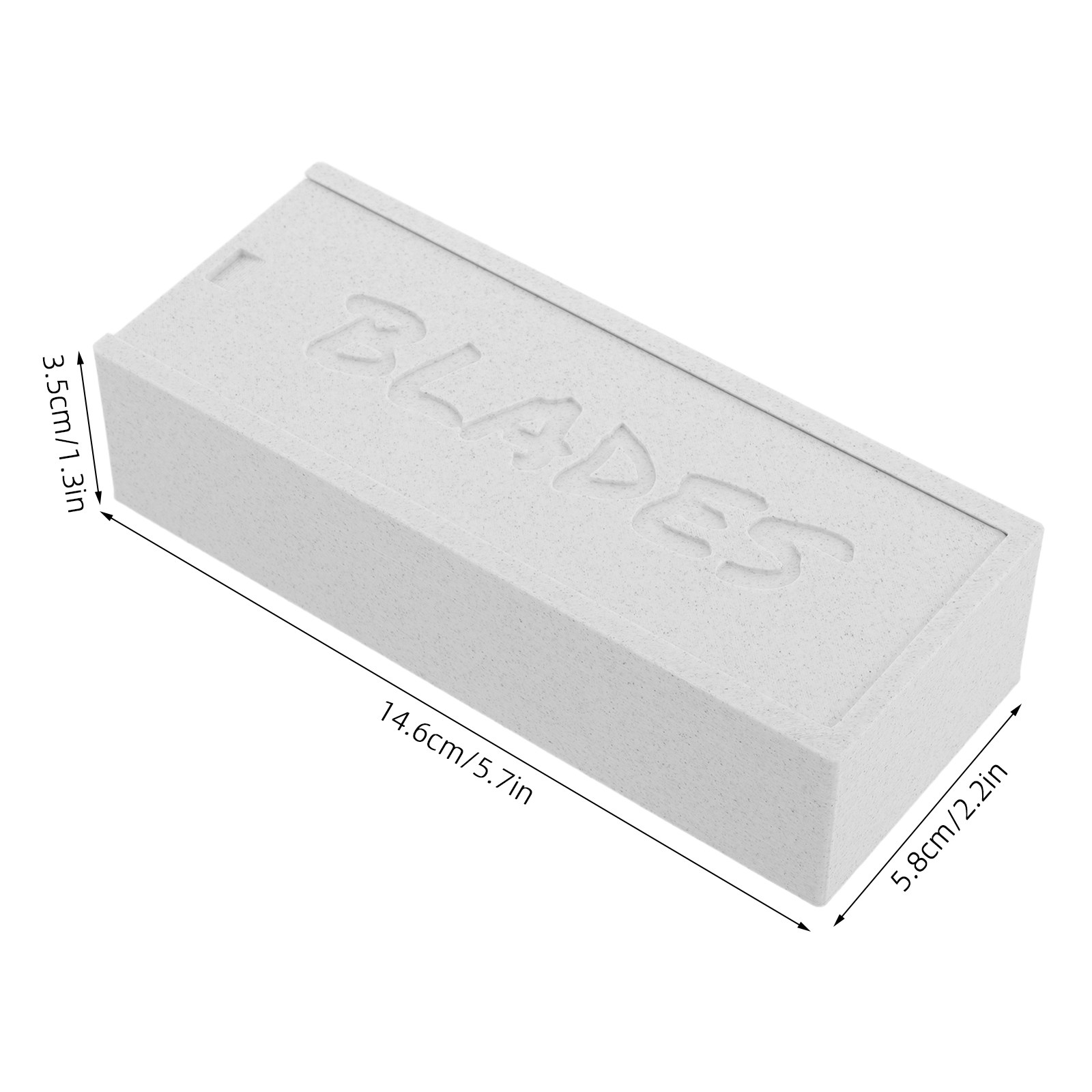 White Double Compartment Blade - огляд і ціна Home One Bathroom Accessories