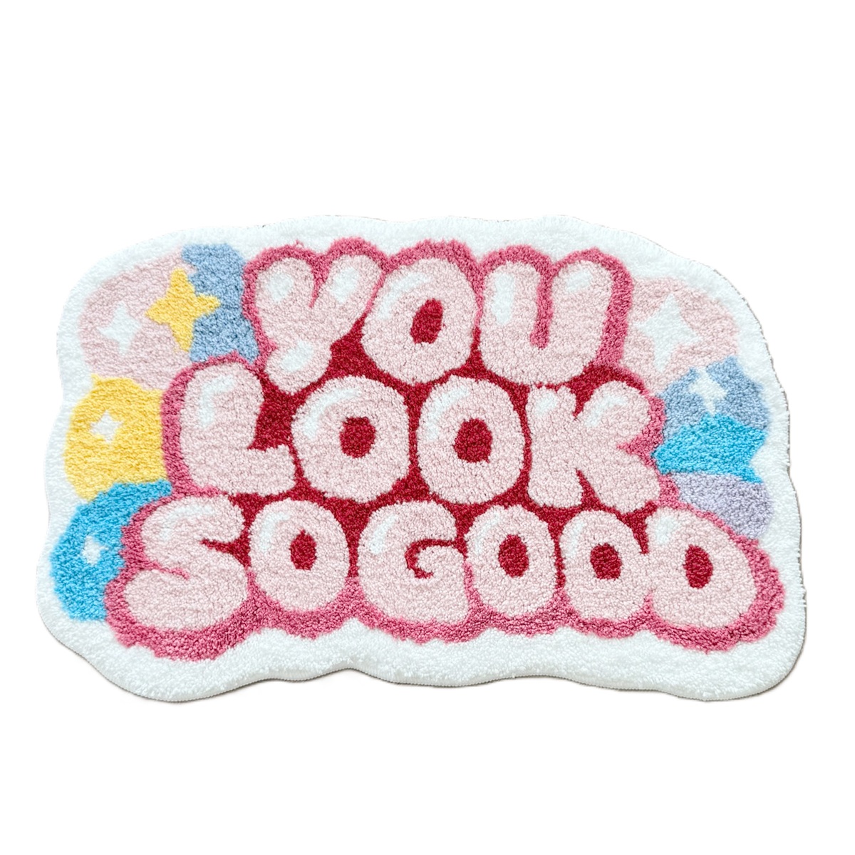 Cute Bubble Letter YOU LOOK SO - огляд і ціна Home Goods Bathroom Vanity