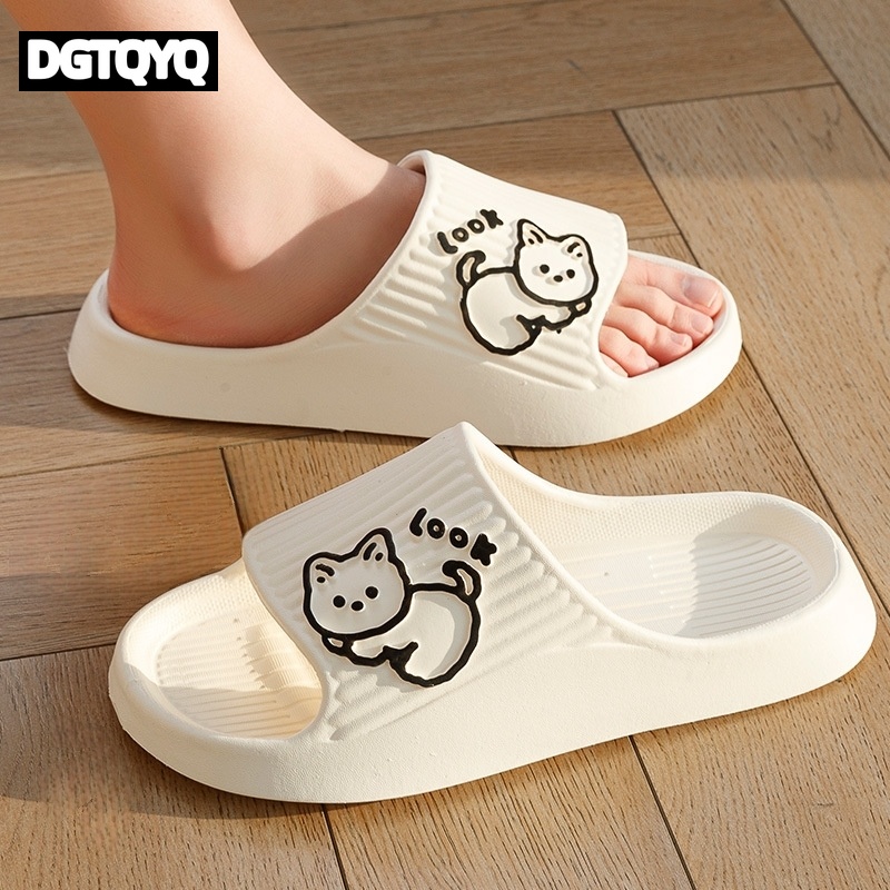 Fashion Cat Women Men Slippers - огляд і ціна Home Office Bathroom