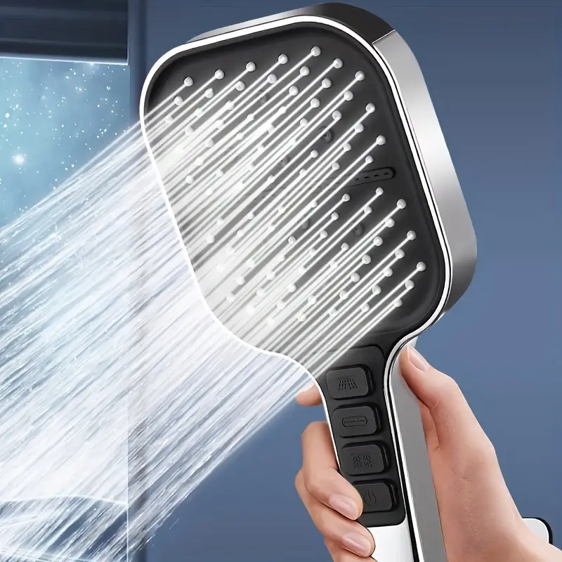 7 Setting Silver Handheld Show - огляд і ціна Home One Bathroom Accessories