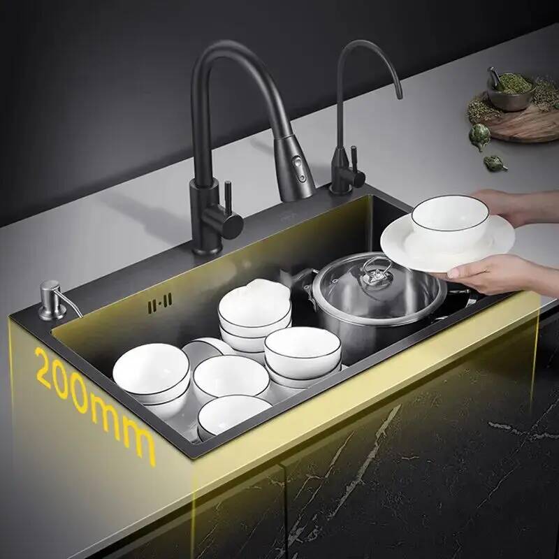Bathroom Black Nano Kitchen Si - огляд і ціна Home One Bathroom Accessories