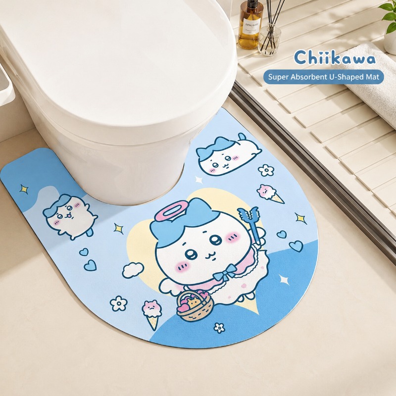 Cute Chiikawa U Shaped Toilet  - огляд і ціна Home One Bathroom Accessories