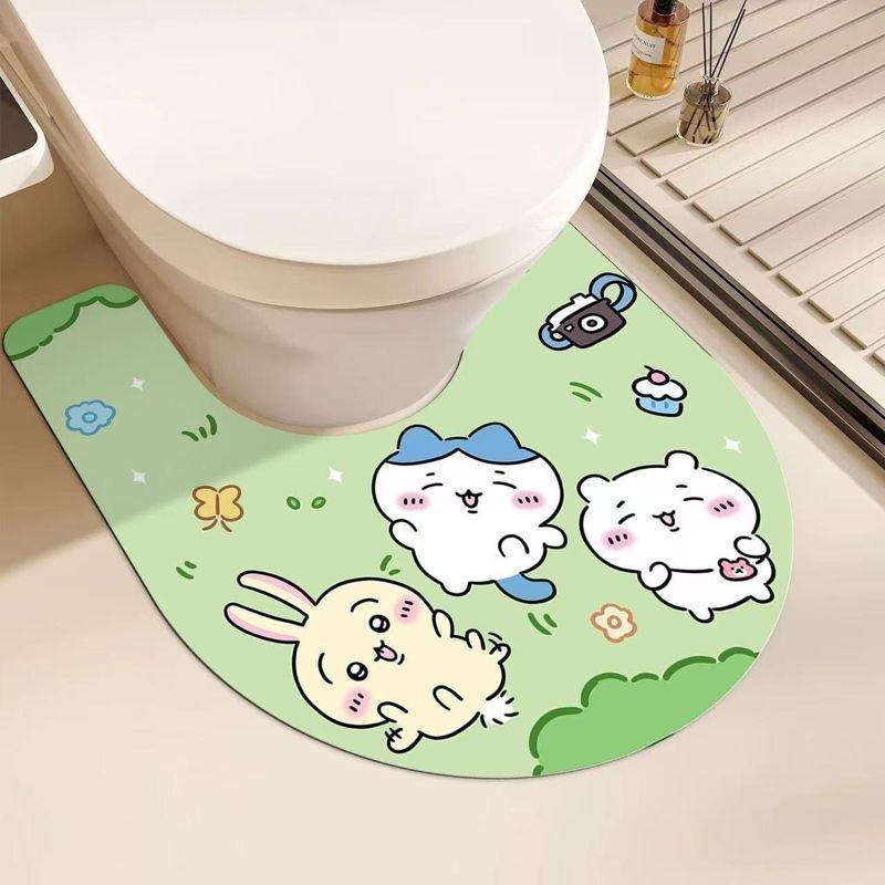 Cute Chiikawa U Shaped Toilet  - огляд і ціна Home One Bathroom Accessories