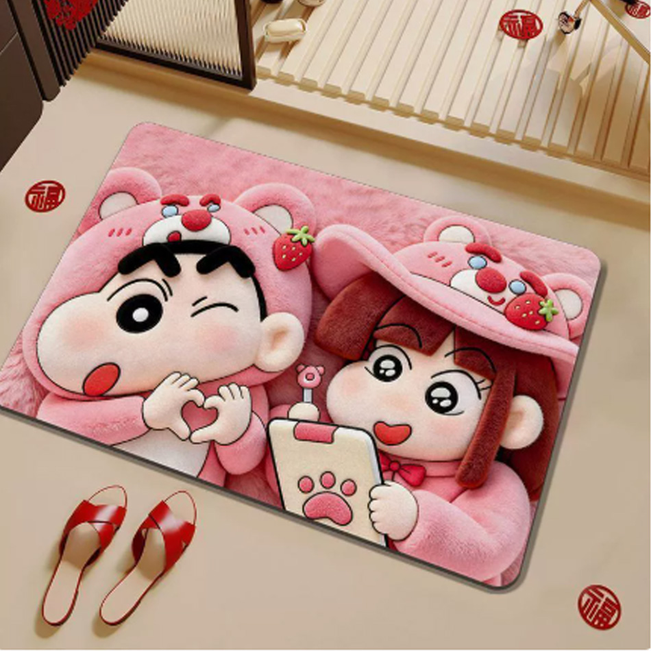 2027 Cartoon Diatomaceous Eart - огляд і ціна Home Goods Bathroom Mats