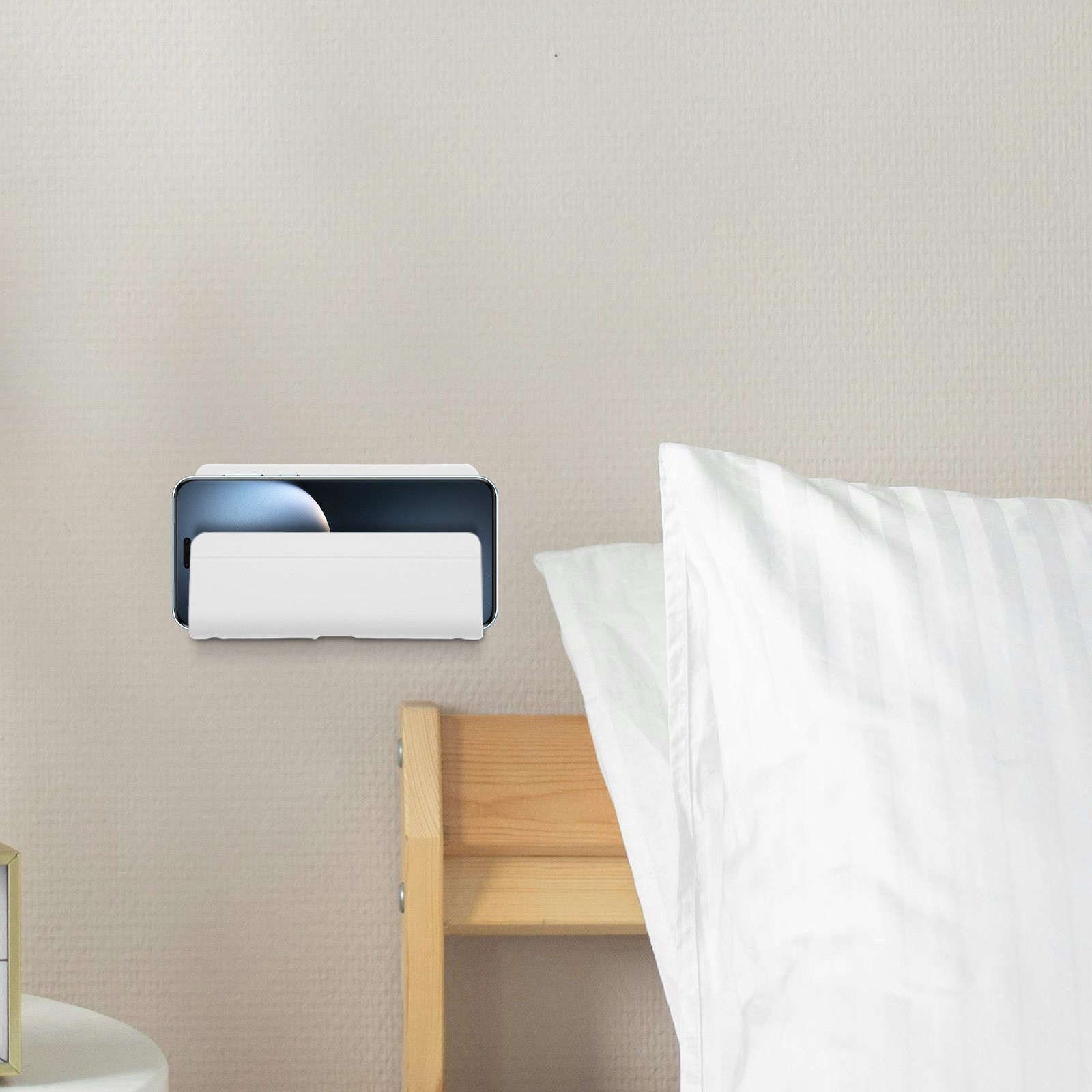 2Pcs Wall Mount Phone Rack Stu - огляд і ціна Home Office Bathroom