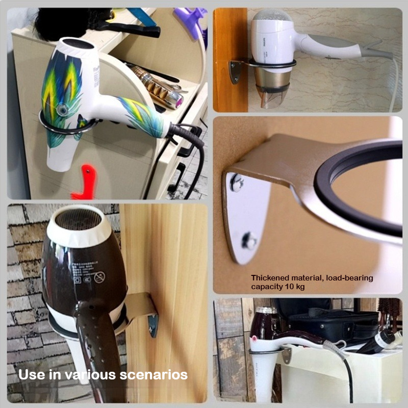 Wall Mounted Hair Dryer Holder - огляд і ціна Home One Bathroom Accessories