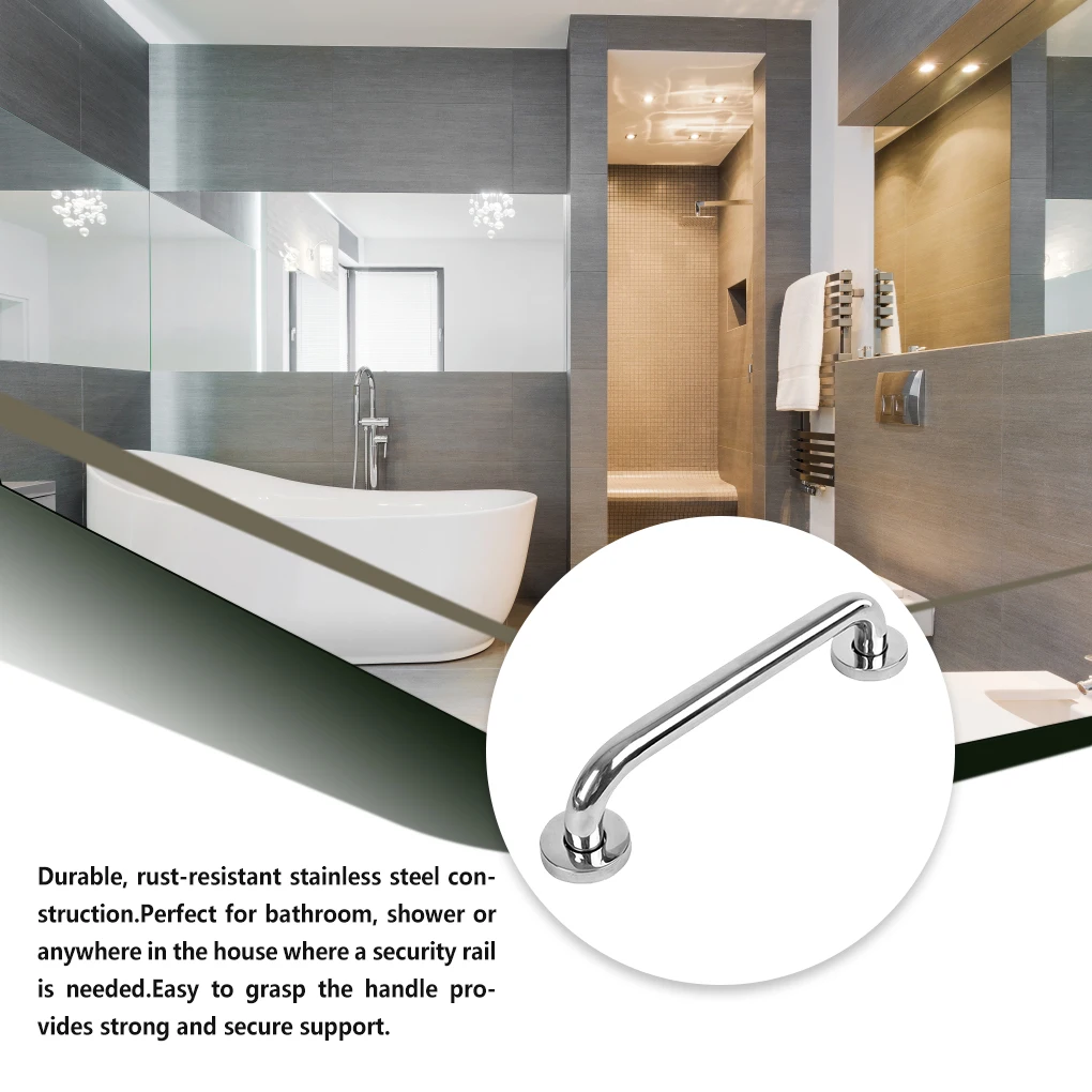Towel Grab Bar Stainless Steel - огляд і ціна Home Goods Bathroom Vanity